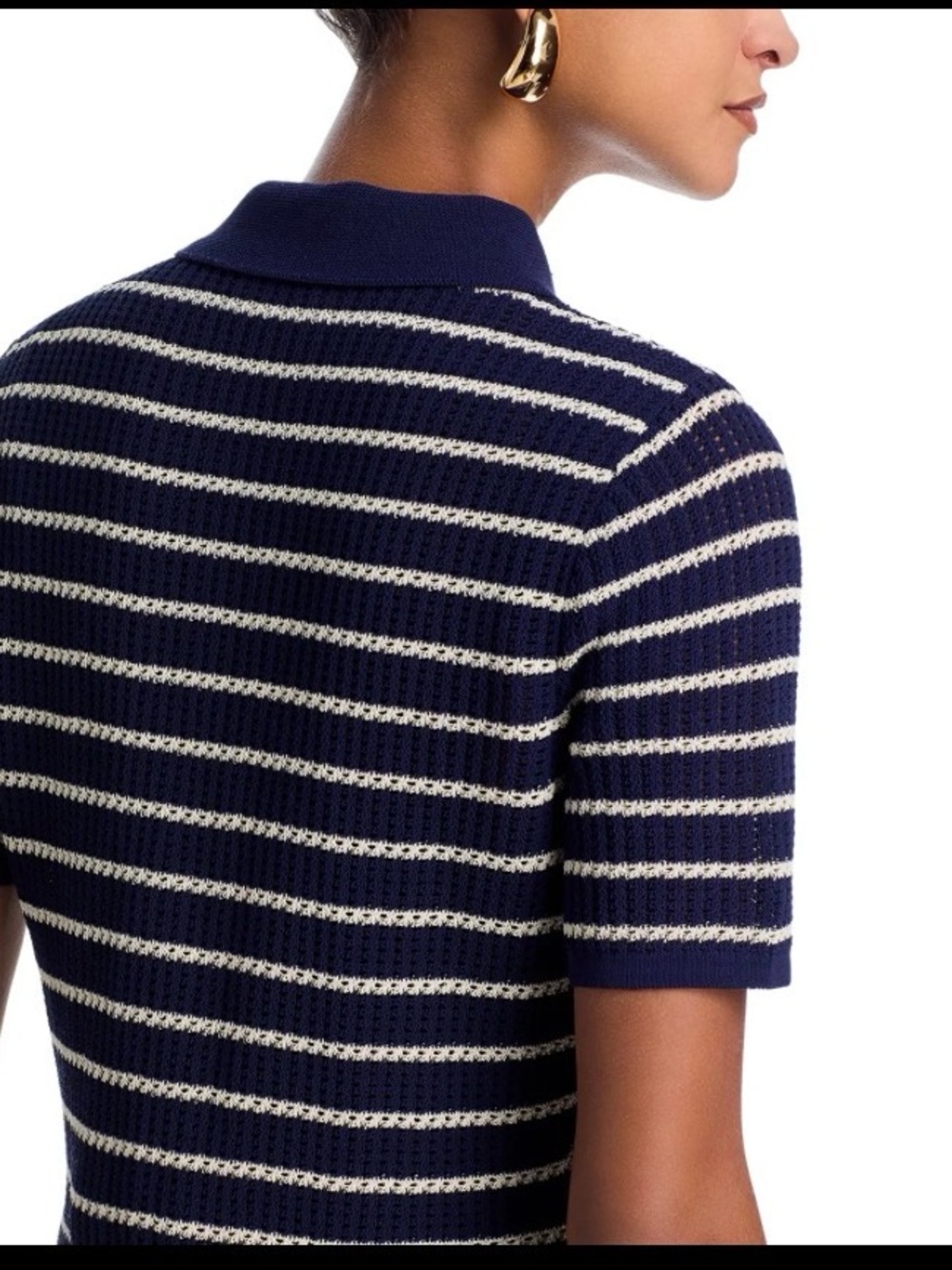 Rag & Bone Viola Striped Mini Shirt Dress Size Small - Picture 7 of 9
